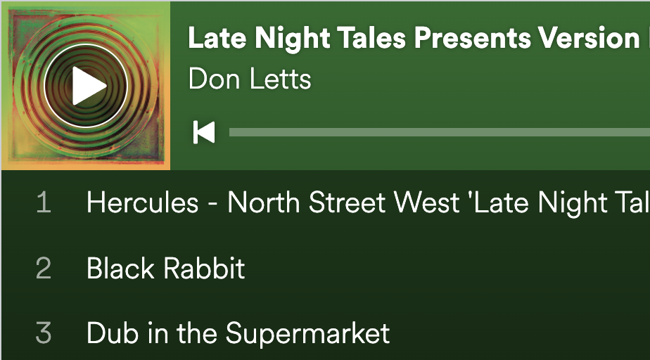 Don Letts - Late Night Tales